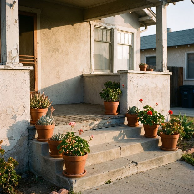 A stoop on Cabrillo